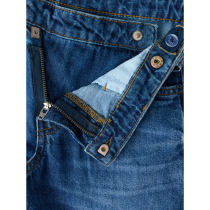 NAME IT Wide Jeans Rose Asym Dark Blue Denim